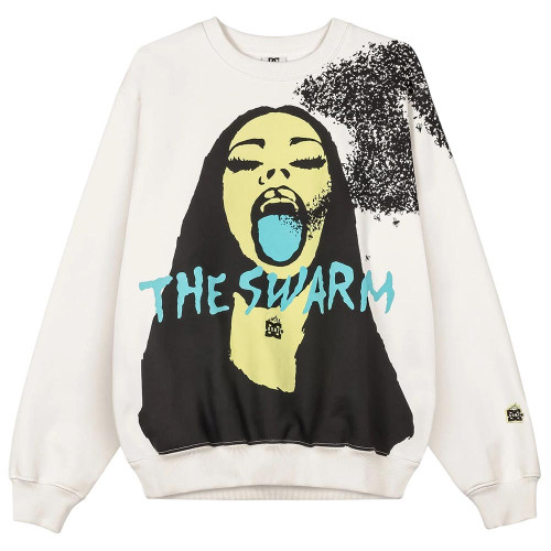Grimey Ανδρικό φούτερ The Swarm Dc Shoes x Grimey Raw Honey Sweatshirt